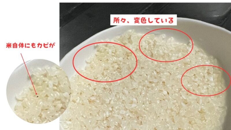 洗米後